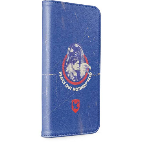 DC Comics Peacemaker Peace Out iPhone 15 Pro Folio Case